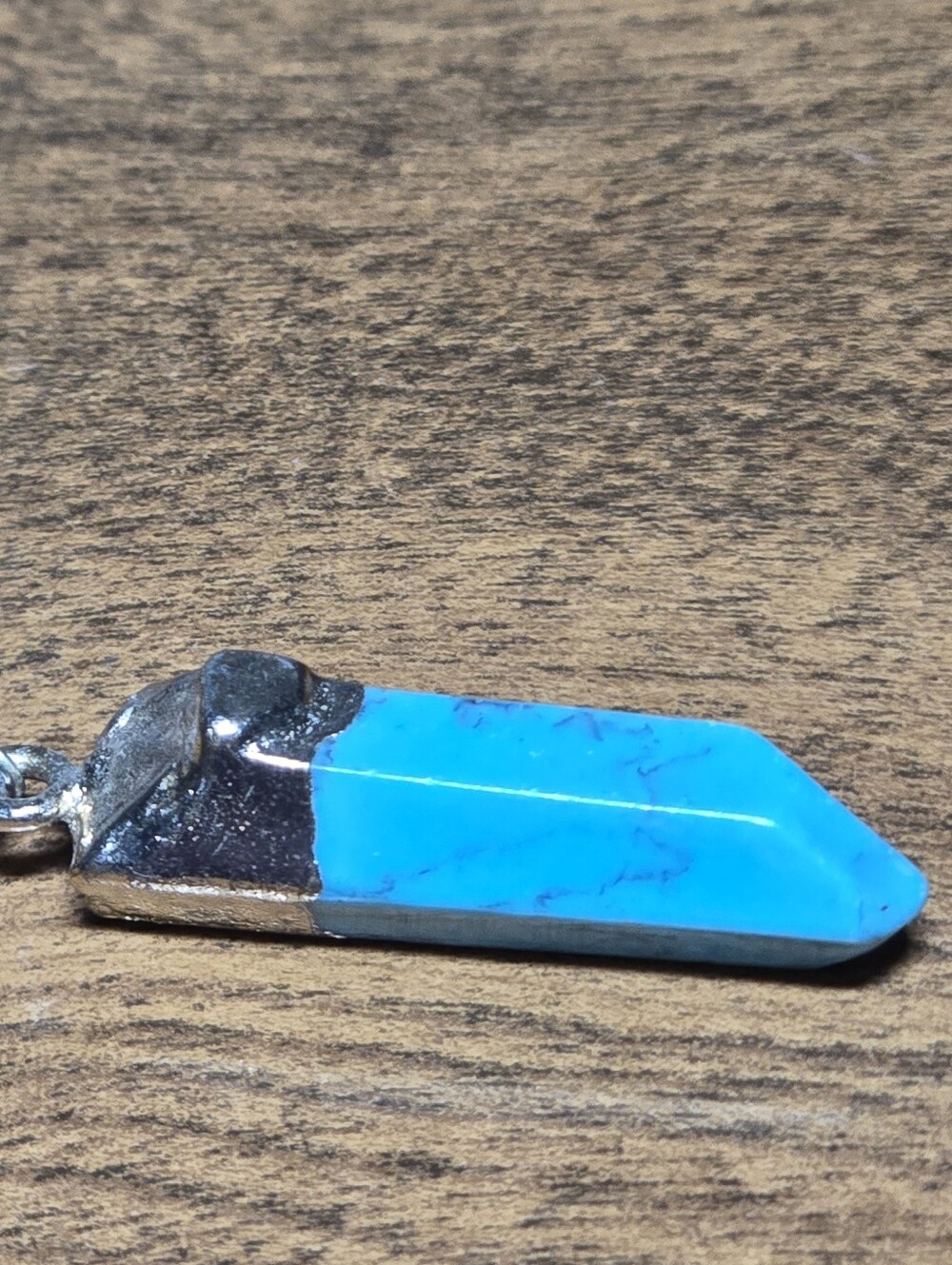 Montana Silversmiths Turquoise Point Necklace W/ Box - Picture 3 of 8